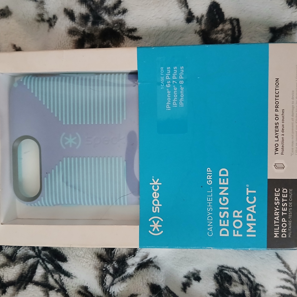 Speck CandyShell Grip Case for iPhone 7 Plus/8 Plus - Blue